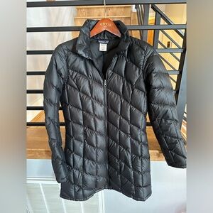 Patagonia black down jacket size M